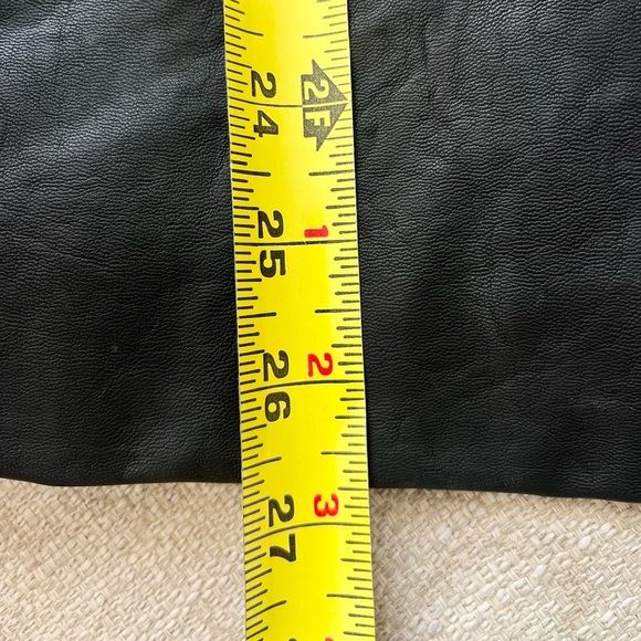 Blank NYC Jacket Women’s Large Faux Leather Jacket Black - Picture 7 of 7